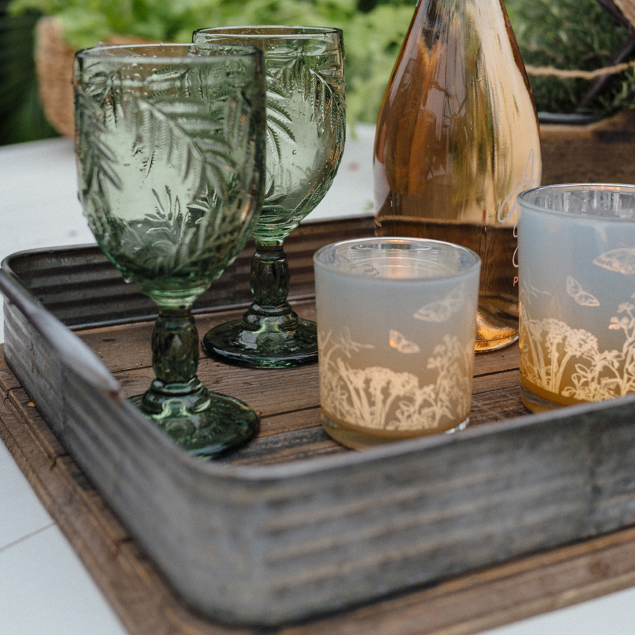 WOOD AND METAL TRAYS TRACY 2ASS