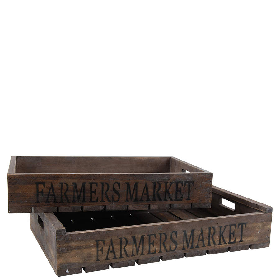 WOOD TRAYS PORTLAND 2ASS