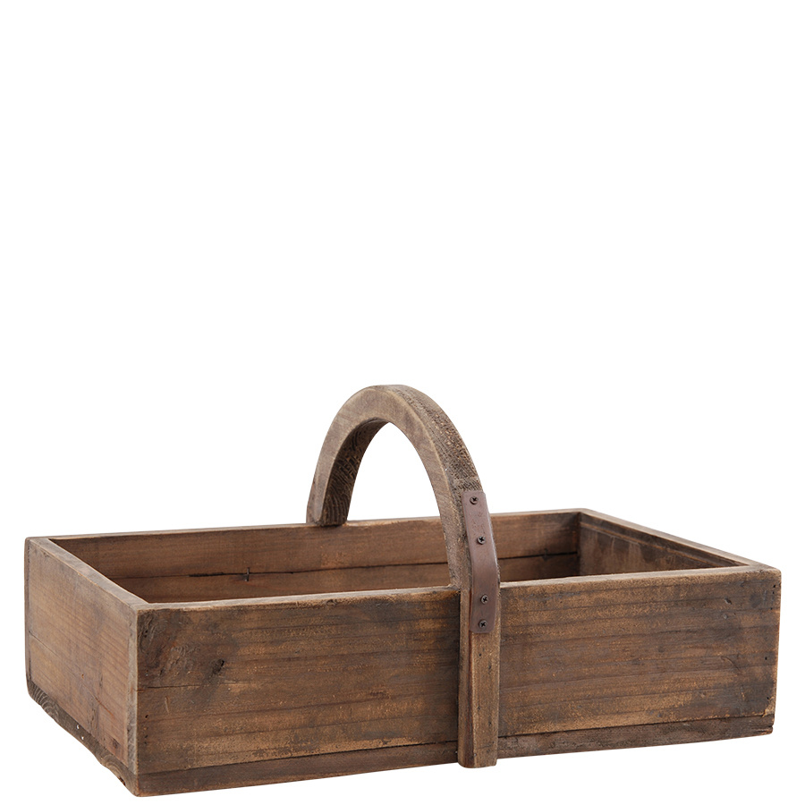 WOOD BASKET OAK