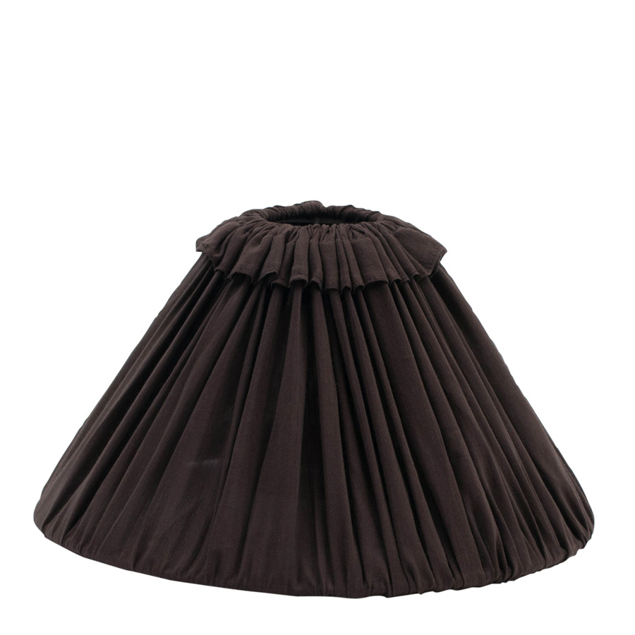 LAMP SHADE SHIRLEY Ø24CM BROWN E14
