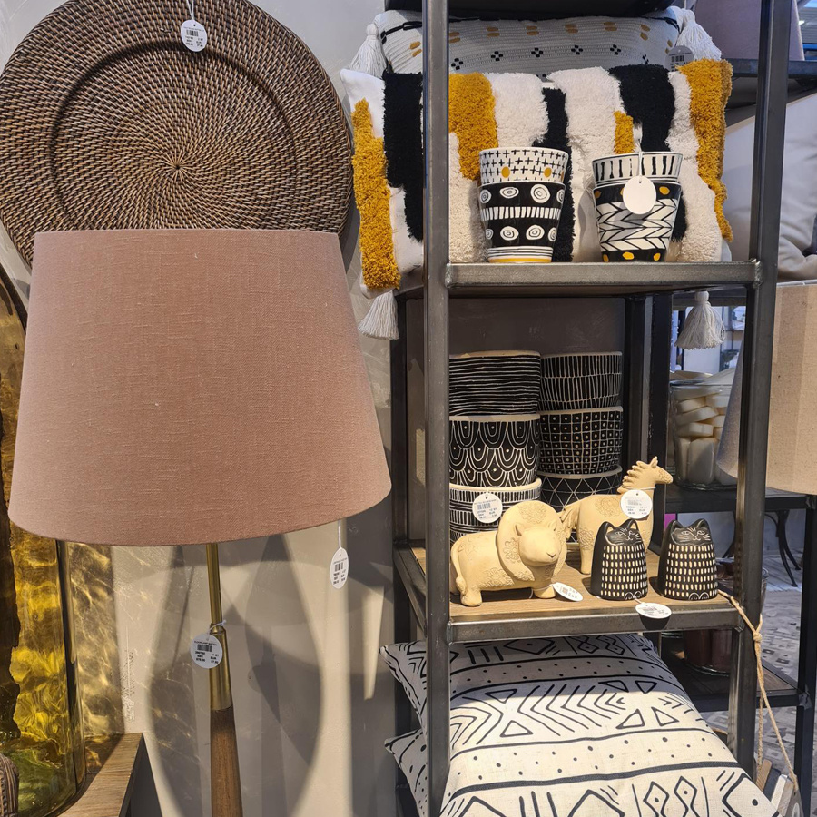 LAMPSHADE E14/E27 MYLLA BROWN LARGE