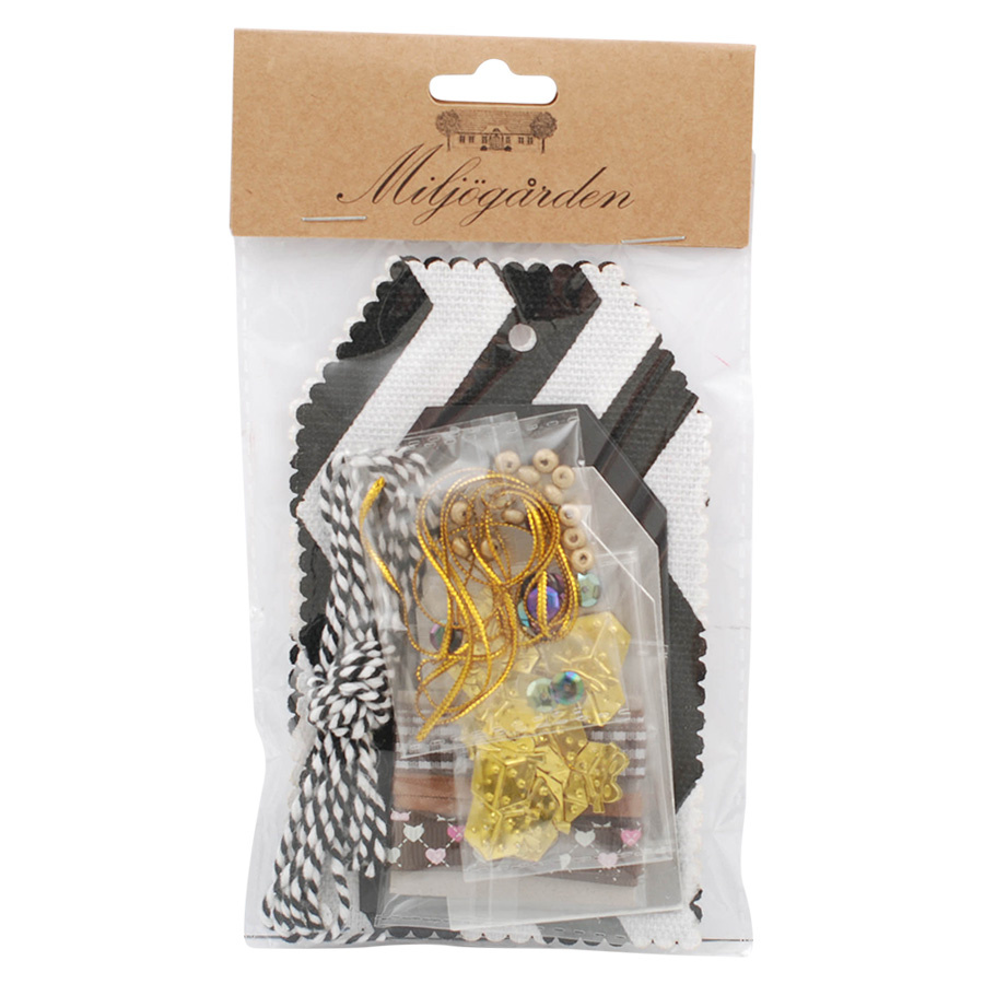 CARD DO IT YOURSELF BROWN/BLACK