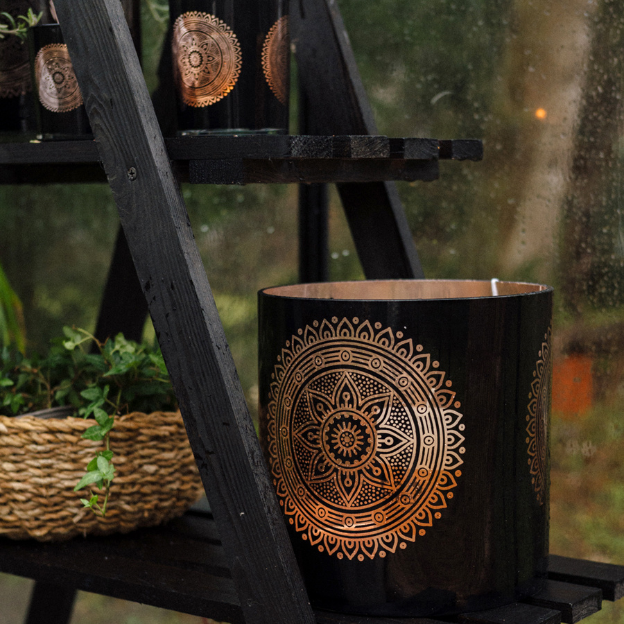 CANDLE HOLDER MAYAN XLARGE