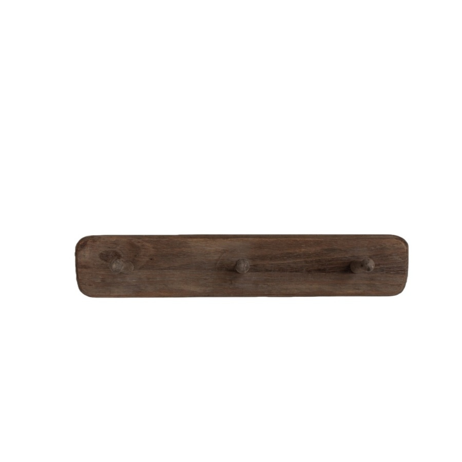 HANGER WOODEN TROYES KNOB S