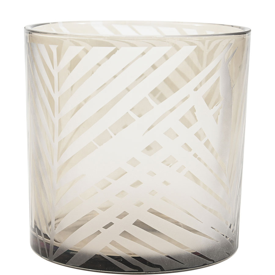 CANDLE HOLDER PAPUA LARGE GREY