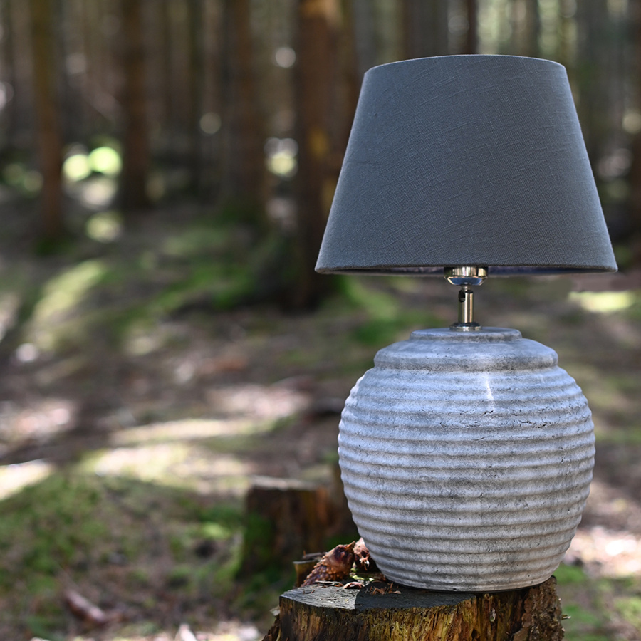 LEGGERO TABLE LAMP RIFFLE STONE