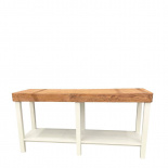 DECOR TABLE SMALL VALNÖT/GRÄDDVIT DECOR TABLE SMALL VALNÖT/GRÄDDVIT