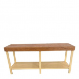 DECOR TABLE LIN VALNÖT/LJUSGUL DECOR TABLE LIN VALNÖT/LJUSGUL