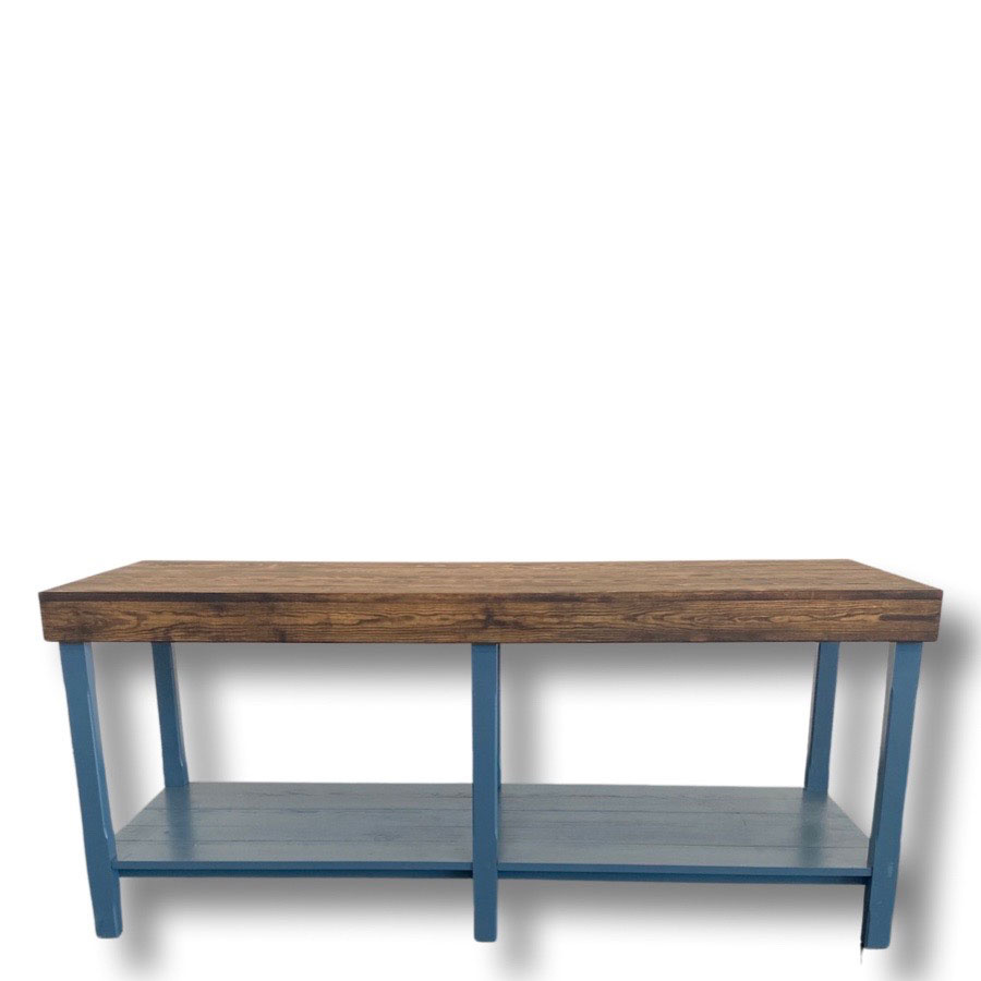 DECOR TABLE VALNÖT/BERGBLÅ