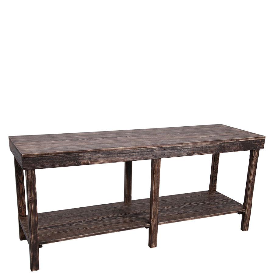 DECOR TABLE VINTAGE BROWN