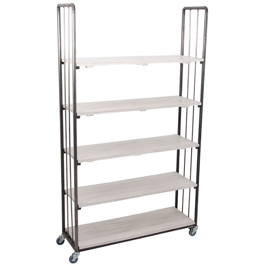 SHELF UFFE HIGH WIDE WHITE