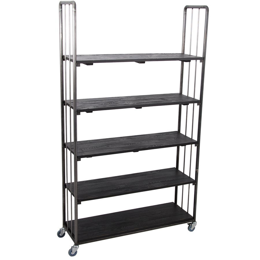 SHELF UFFE HIGH WIDE BLACK