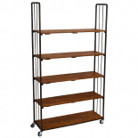 SHELF UFFE HIGH WIDE LIN VALNÖT SHELF UFFE HIGH WIDE LIN VALNÖT
