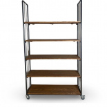 SHELF UFFE HIGH WIDE LIN VALNÖT SHELF UFFE HIGH WIDE LIN VALNÖT
