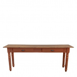 SIDE TABLE KRISTINA LIN VALNÖT/RÖDOCKRA SIDE TABLE KRISTINA LIN VALNÖT/RÖDOCKRA