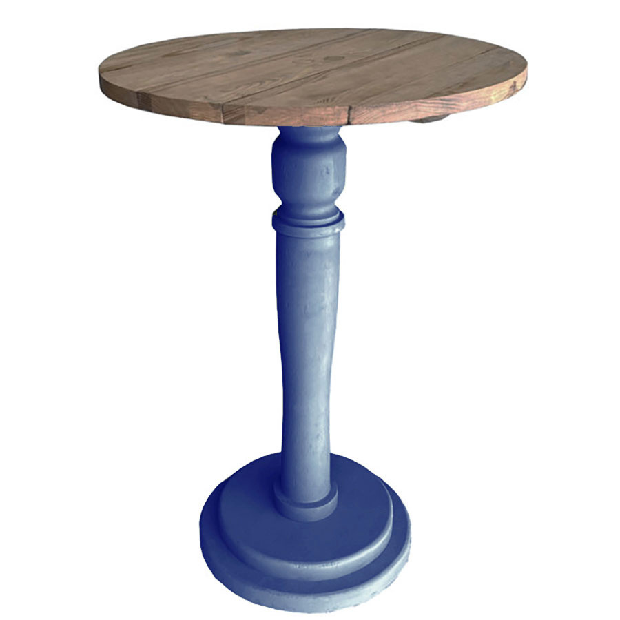 CAFÉ TABLE ELINA LIN VALNÖT/BERGBLÅ