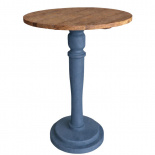 CAFÉ TABLE ELINA LIN VALNÖT/BERGBLÅ CAFÉ TABLE ELINA LIN VALNÖT/BERGBLÅ