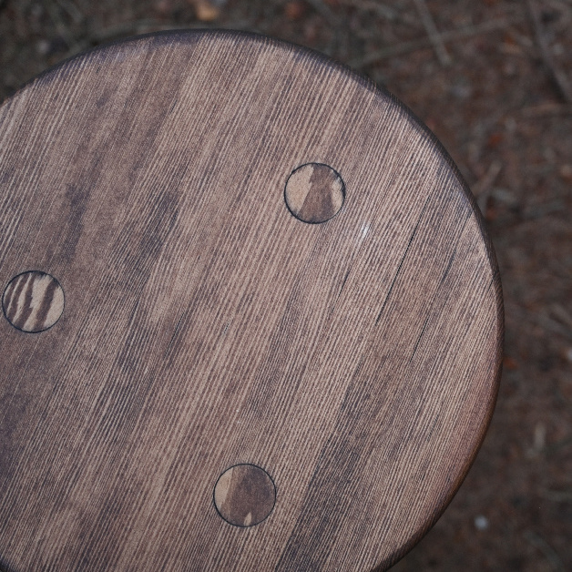 STOOL ALMA LIN VALNÖT 50CM