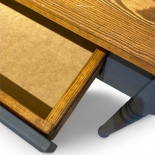 SIDE TABLE SMALL KRISTINA LIN VALNÖT /BERGBLÅ SIDE TABLE SMALL KRISTINA LIN VALNÖT /BERGBLÅ