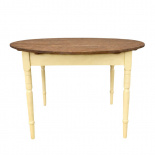 ROUND TABLE KRISTINA LIN VALNÖT/LJUSGUL ROUND TABLE KRISTINA LIN VALNÖT/LJUSGUL