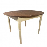 ROUND TABLE KRISTINA LIN VALNÖT/LJUSGUL ROUND TABLE KRISTINA LIN VALNÖT/LJUSGUL