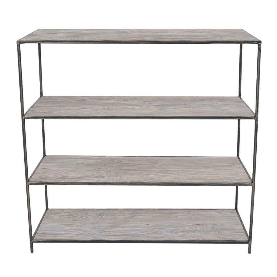 SHELF INGRID 4 VINTAGE GREY