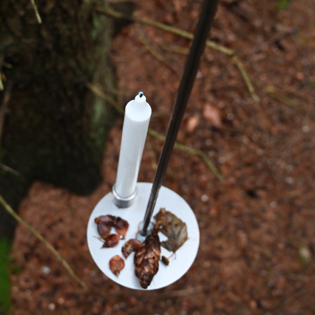 HANGING CANDLE HOLDER VERTICAL