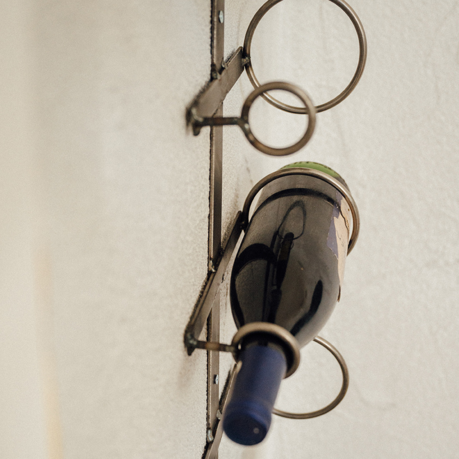 FORGED WINE RACK FIVE