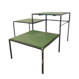 FLOWER STAND OUTY CORNER ÖVEDSGRÖN LIN FLOWER STAND OUTY CORNER ÖVEDSGRÖN LIN