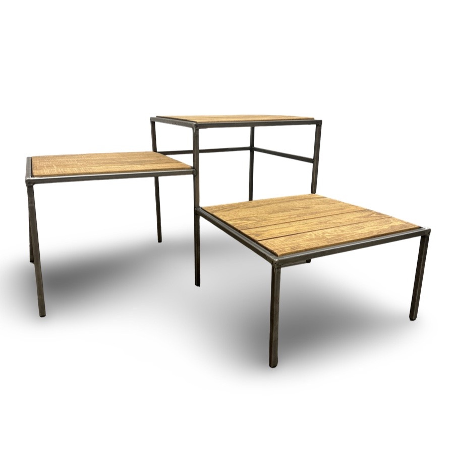 FLOWER STAND OUTY CORNER VALNÖT LIN