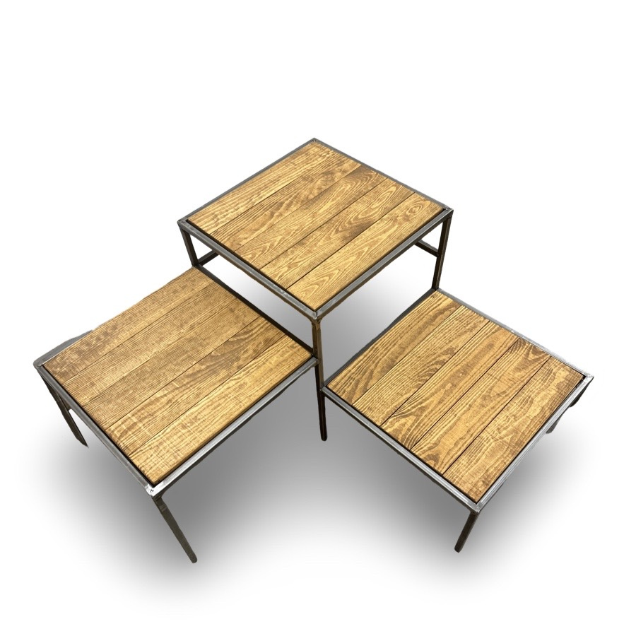 FLOWER STAND OUTY CORNER VALNÖT LIN