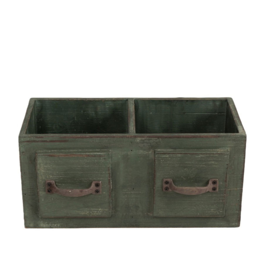 PLANTER WALD DOUBLE GREEN