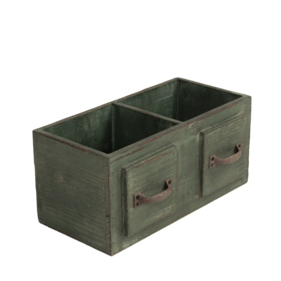PLANTER WALD DOUBLE GREEN