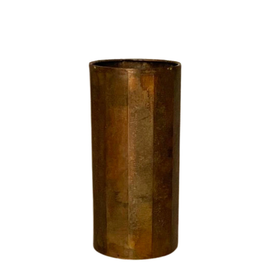 METAL VASE ROMA SMALL