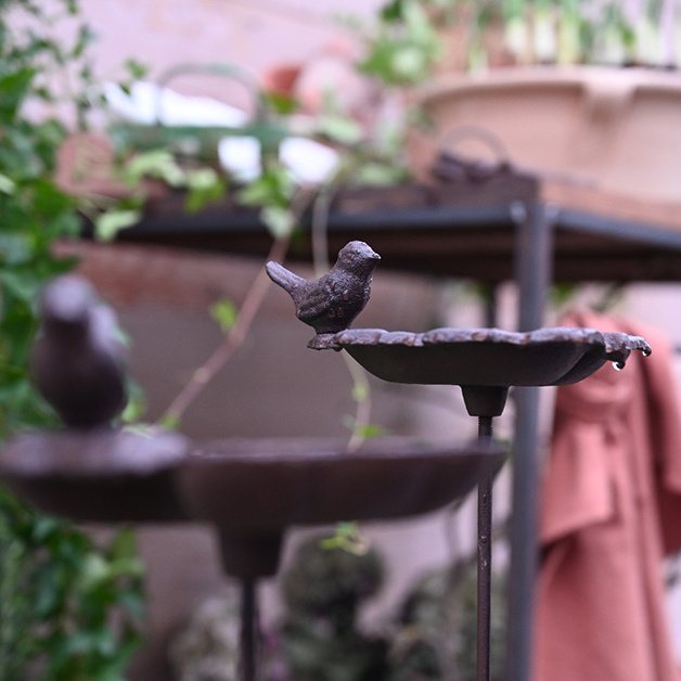 STANDING BIRDBATH SHELL