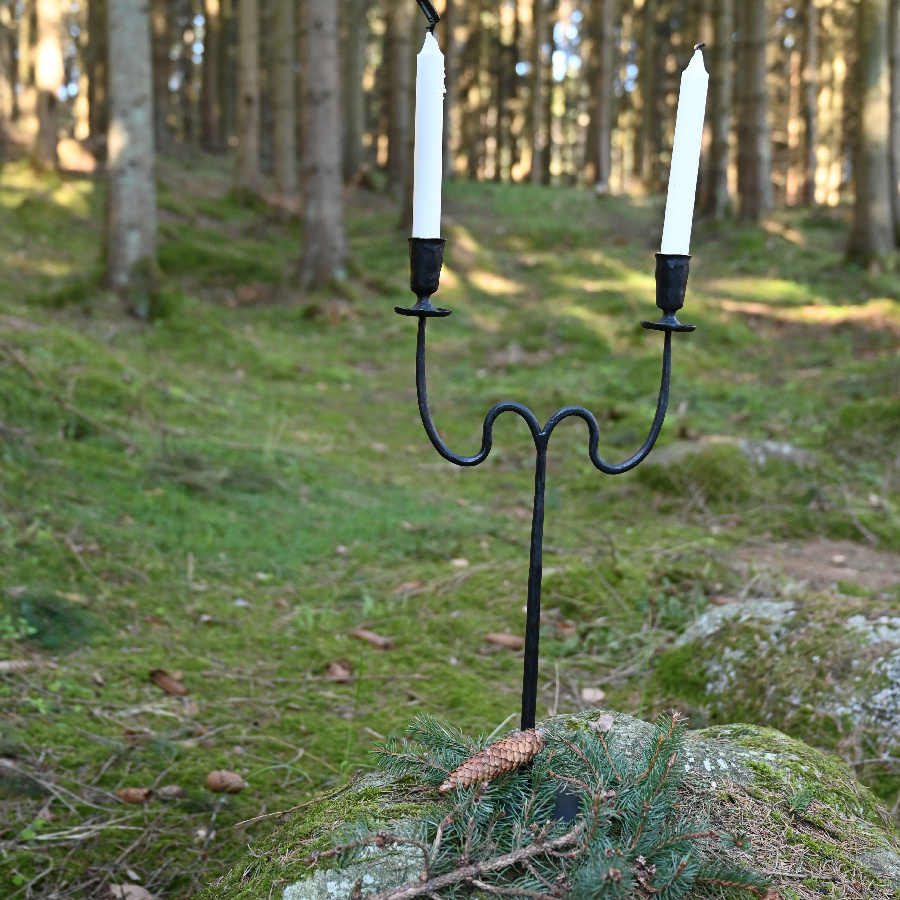 CANDELABRA FORGED DOUBLE