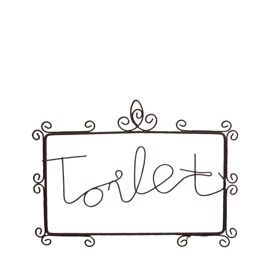 SIGN TOILET
