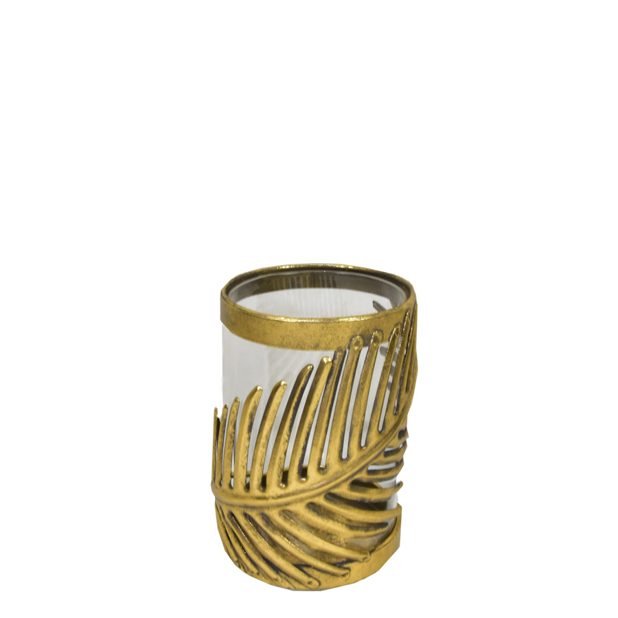 CANDLE HOLDER WRAPPED SMALL