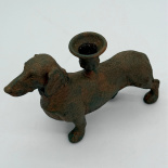 CANDLE HOLDER DACHSHUND METAL CANDLE HOLDER DACHSHUND METAL