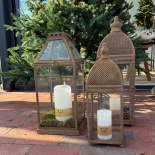 LANTERN ORIENTAL METAL 2 set LANTERN ORIENTAL METAL 2 set