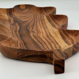 WOODY OAKLEAF PLATTER S WOODY OAKLEAF PLATTER S