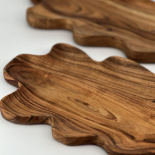 WOODY OAKLEAF PLATTER S WOODY OAKLEAF PLATTER S