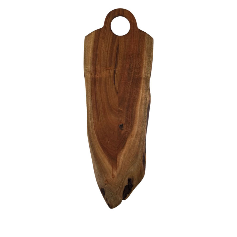 WOODY SERVING PLATTER WILD EGDE L