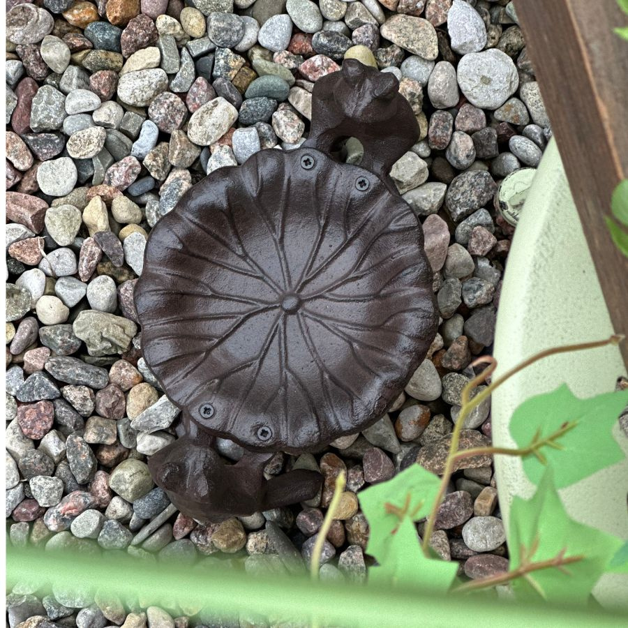 BIRD BATH HOLDING ON