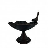 BIRD BATH BLACK POPPY BIRD BATH BLACK POPPY