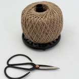 TWINE & SCISSOR HOLDER RUSTIC TWINE & SCISSOR HOLDER RUSTIC