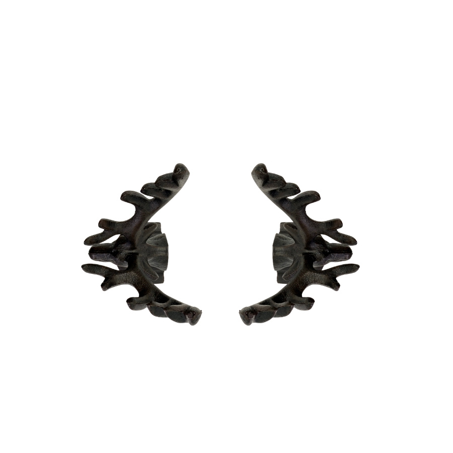 DECORATION REINDEER HEAD RUSTIC 2set