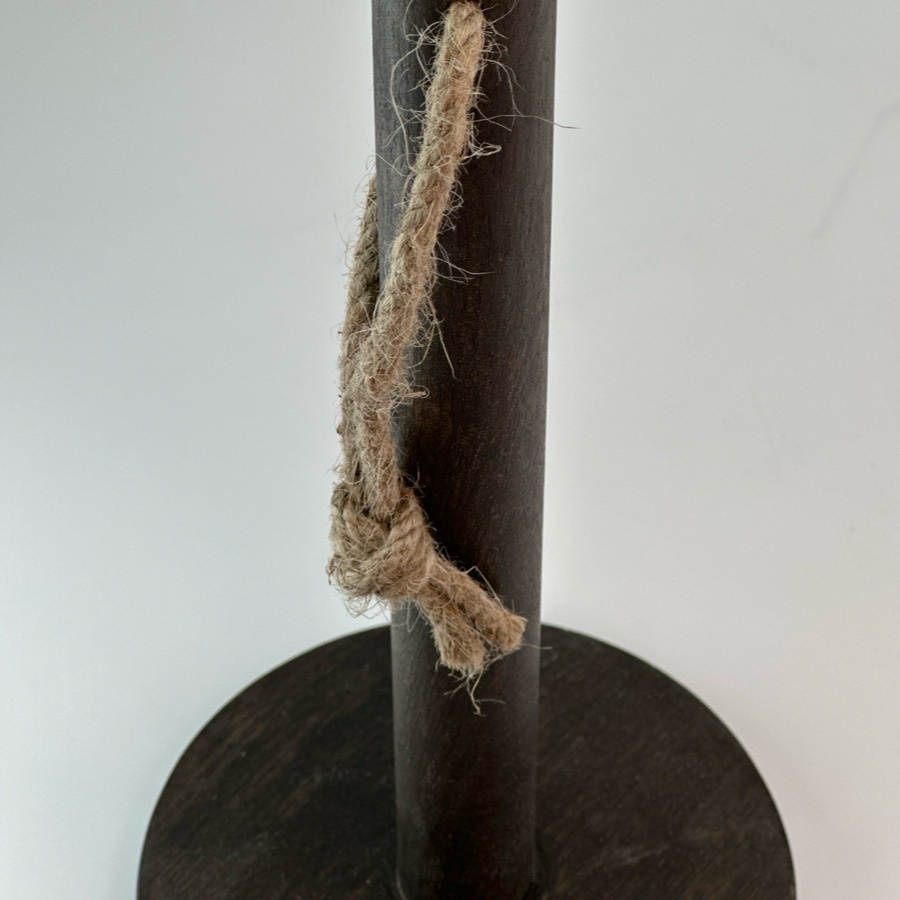 WOODY PAPER DISPENSER BLACK