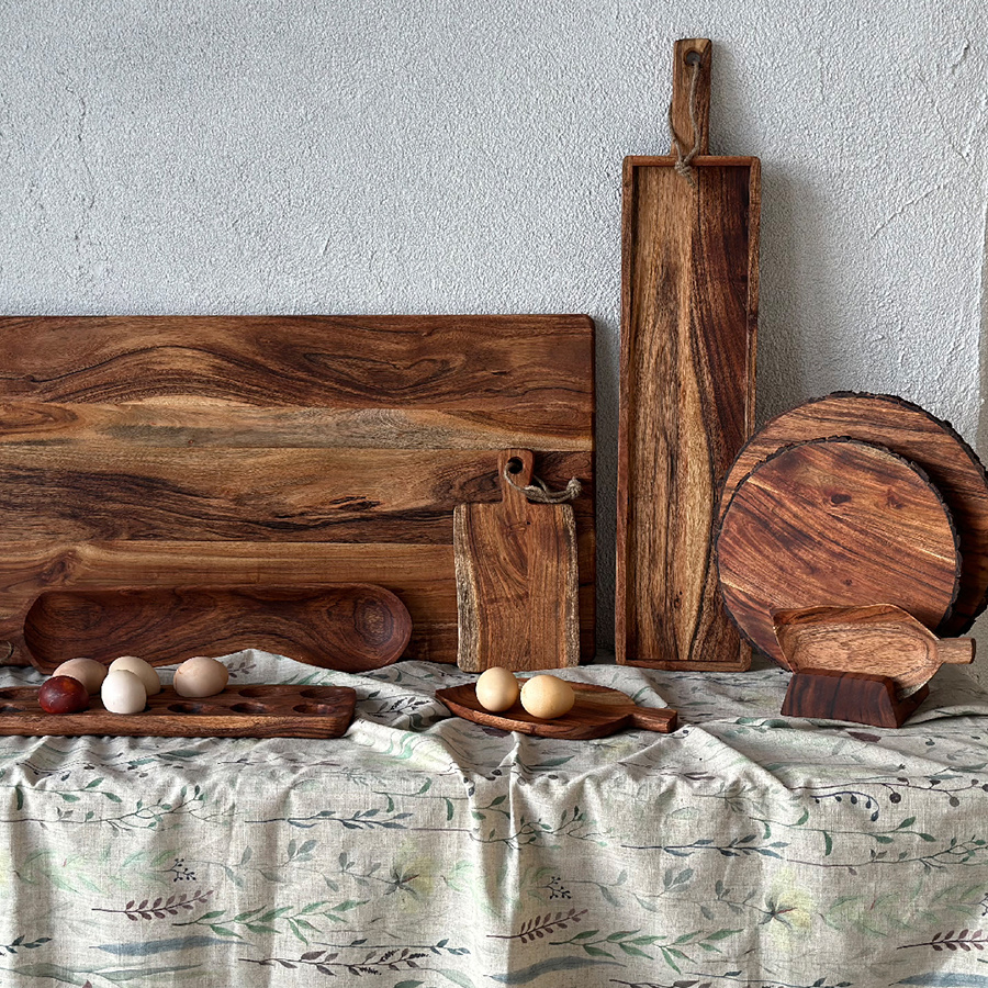 WOODY SERVING PLATTER FRAME