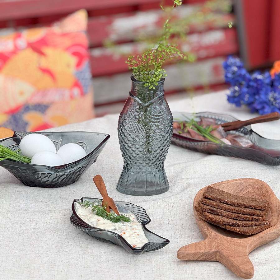 WOODY SERVING TRAY PISCA